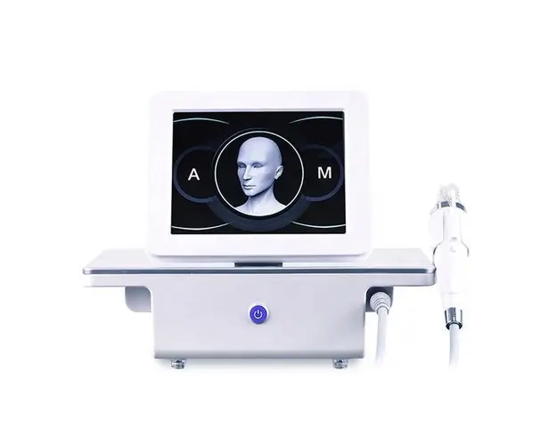 Aparat RF Fractional Microneedeling Lifting, Indepartare Vergeturi, Cicatrici, Crioterapie Ciocan Rece, Skin Rejuvenation, Pinxel M