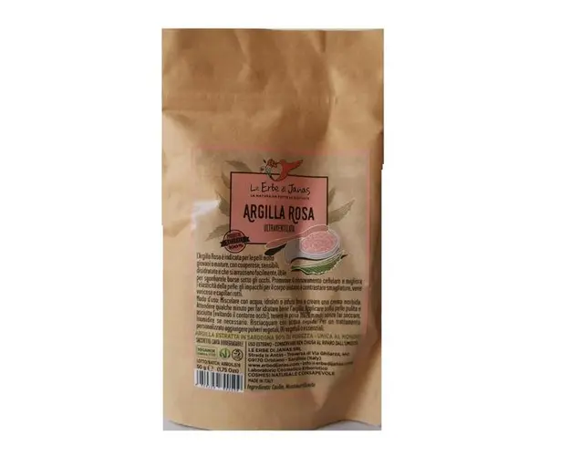 Argila Roz Le Erbe di Janas, 50g