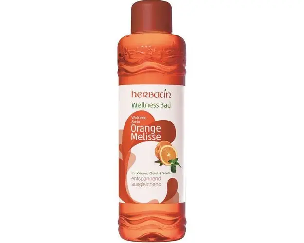 Aromaterapie baie, cu portocale si Melissa, Herbacin, 1000 ml
