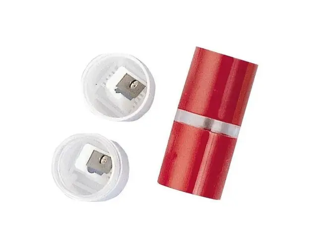 Ascutitoare cu doua capete pentru creioane make-up, 1 buc