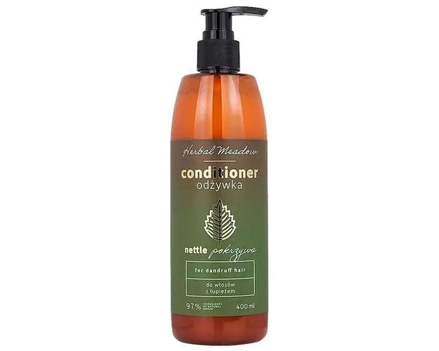 Balsam Antimatreata cu Urzica Herbal Meadow - Conditioner for Dandruff Hair, HiSkin, 400 ml
