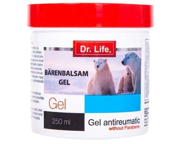 Balsam Antireumatic Puterea Ursului Dr. Life, 250 ml