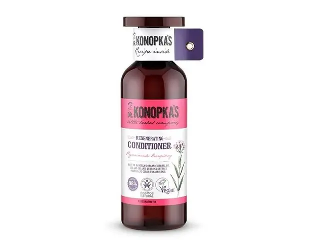 Balsam Bio Regenerant pentru Par Vopsit si Uscat Dr. Konopka&#039;s, 500 ml