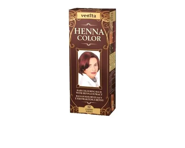 Balsam Colorant cu Extract de Henna Henna Sonia, Nr.12 Cherry 75 ml