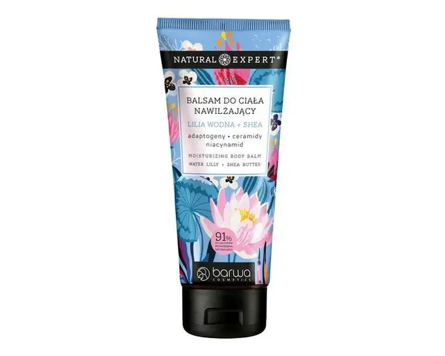 Balsam corp hidratant cu flori de nufar si unt de shea, Barwa Cosmetics, tub 200 ml