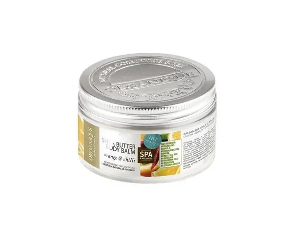 Crema balsam corporal cu shea, chilli si portocale, Organique, 450 ml
