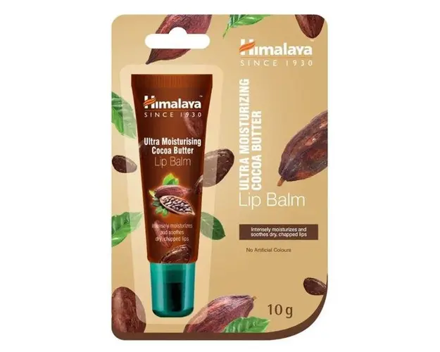 Balsam de Buze - Himalaya Ultra Moisturizing Cocoa Butter Lip Balm, 10 g