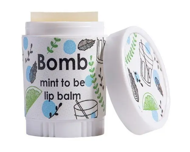 Balsam de buze Mint to Be, Bomb Cosmetics, 4.5 g