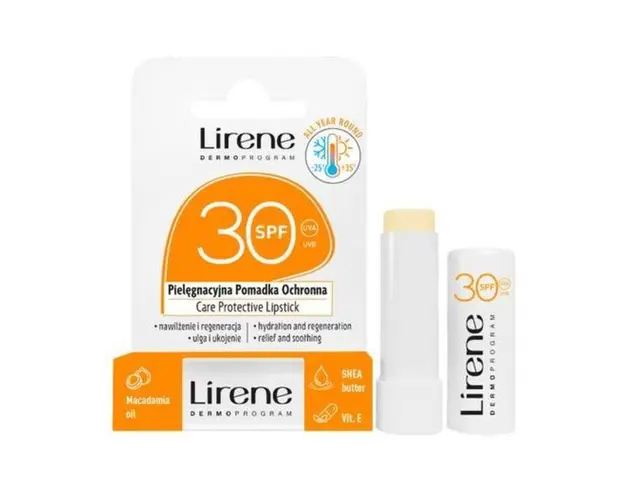 Balsam de buze stick, Spf30 Lirene, 4.6 g