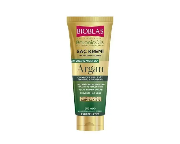 Balsam de par cu ulei de argan Bioblas Botanic Oils, 250 ml 