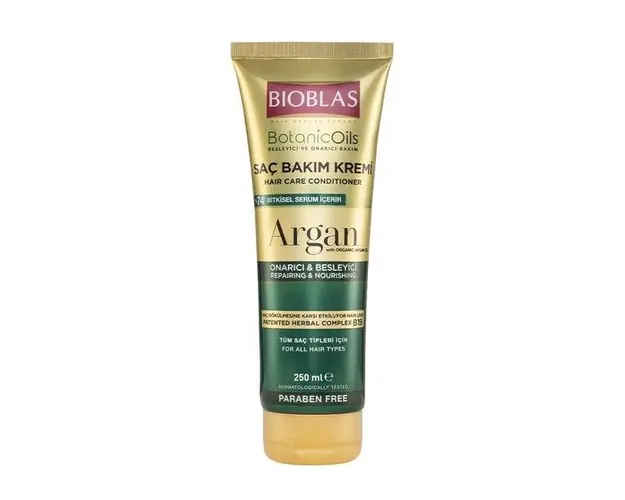 Balsam de par cu ulei de argan Bioblas Botanic Oils, 250 ml