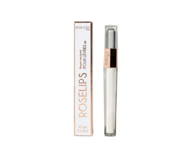 Balsam de umplere pentru buze - Roselips, Baume repulpant pour levres, Rosegold Paris 3 ml