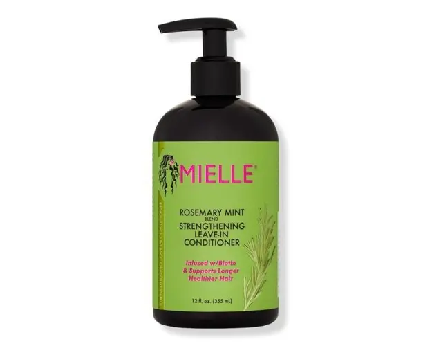 Balsam fara clatire, intarirea firului de par, menta si rozmarin, Mielle, 355 ml