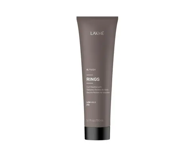 Balsam flexibil hidratant pentru par cret sau ondulat, Lakme, Finish K.Finish, Rings, 150ml