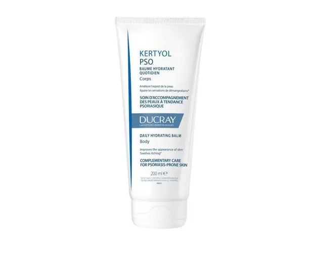 Balsam hidratant pentru piele cu scoame uscate si ingrosate Kertyol PSO, 200 ml, Ducray