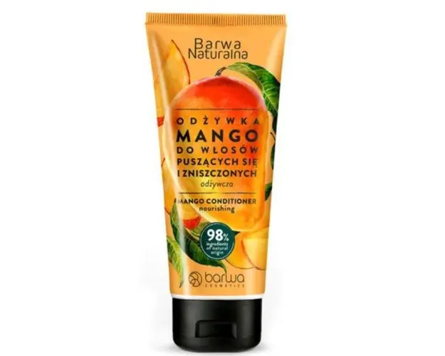 Balsam hranitor pentru par cu mango Barwa Naturalna, 200 ml