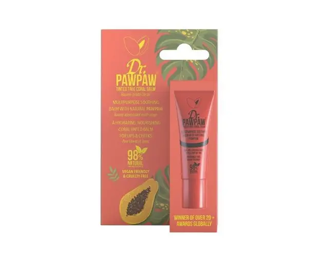 Balsam Multifunctional - Dr PawPaw nuanta True Coral, 10 ml