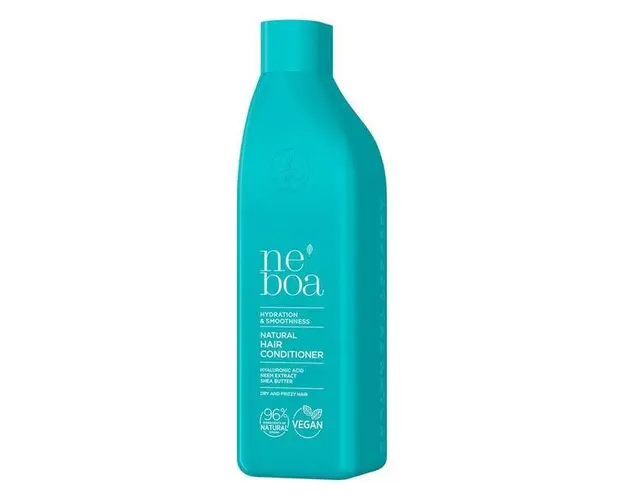 Balsam Natural Hidratant pentru Par Uscat si Rebel - Neboa Hydration &amp; Smoothness, 300 ml