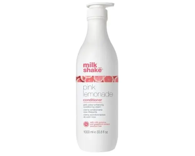 Balsam Nuantator pentru Par Blond - Milk Shake Pink Lemonade Conditioner, 1000 ml
