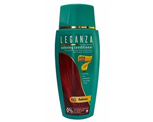 Balsam Nuantator Rosa Impex Leganza, nuanta 60 Ruby, 150ml