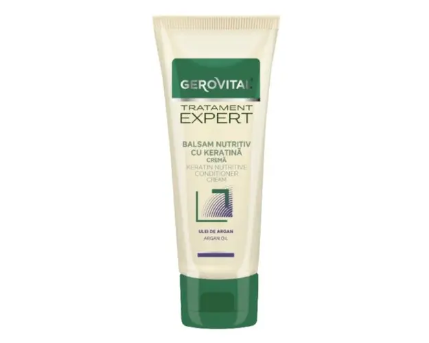 Balsam Nutritiv cu Keratina Crema Gerovital Tratament Expert, 150ml