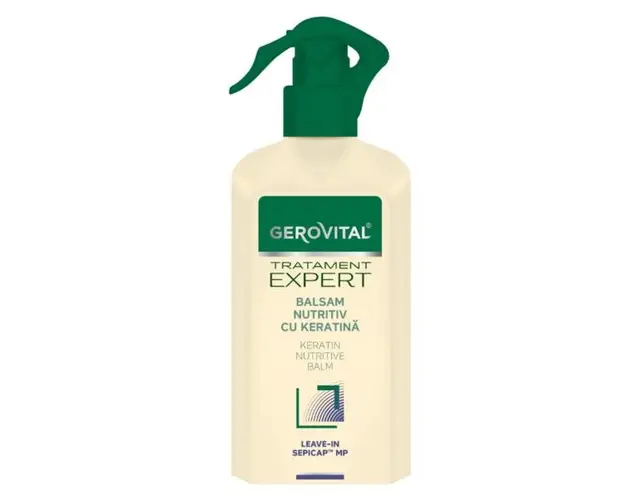 Balsam Nutritiv cu Keratina Gerovital Tratament Expert, 150ml