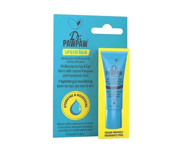 Balsam pentru Buze si Ochi cu Pawpaw si Acid Hialuronic - Dr PawPaw, 8 ml