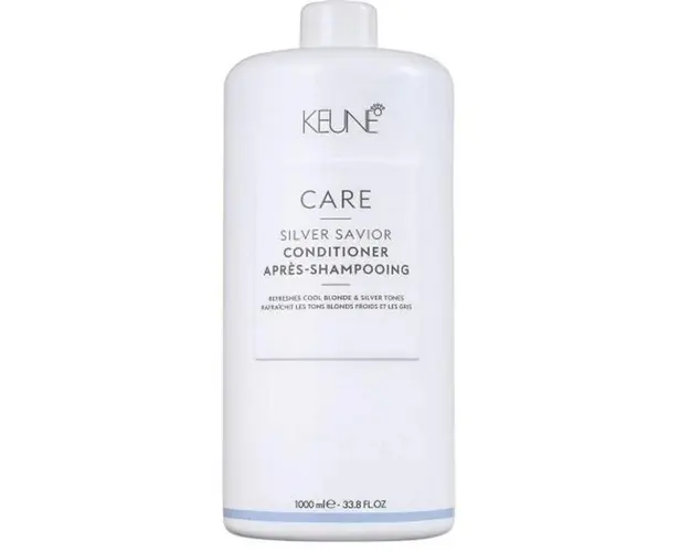 Balsam pentru Par Blond - Keune Care Silver Savior Conditioner, 1000ml