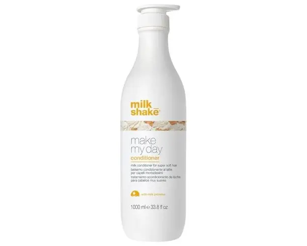 Balsam pentru Par Fin - Milk Shake Make My Day Conditioner, 1000 ml