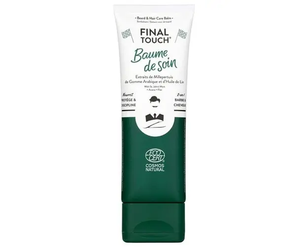 Balsam pentru Par si Barba 2 in 1 - Monsieur Barbier Beard and Hair Care Balm Final Touch, 75 ml