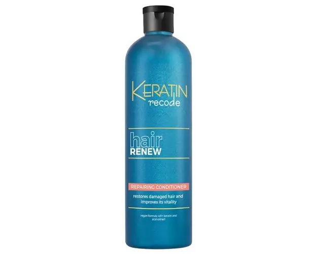 Balsam pentru Par Uscat si Deteriorat - Keratin Recode Hair Renew Repairing Shampoo, 400 ml
