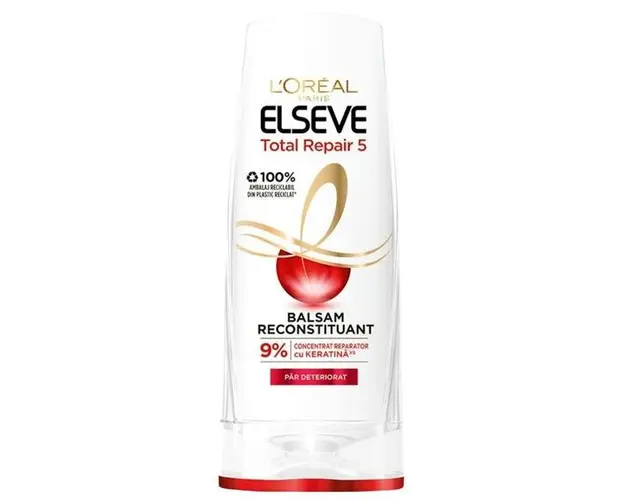 Balsam pentru Par Deteriorat L&#039;Oreal Paris - Elseve Total Repair 5 Conditioner, 200 ml