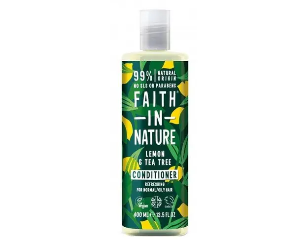 Balsam pentru Toate Tipurile de Par cu Lamaie si Tea Tree Faith in Nature, 400ml