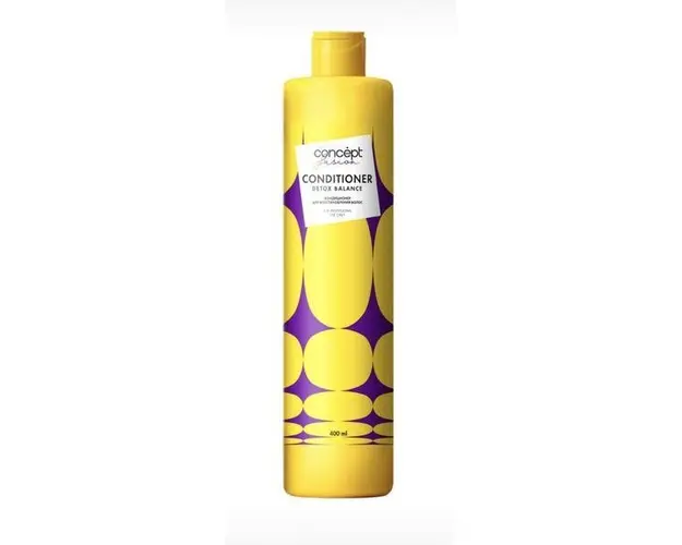 Balsam Profesional Concept Fusion - pentru parul GRAV DETERIORAT si VARFURI DESPICATEe - Detox Balance, 400 ml 