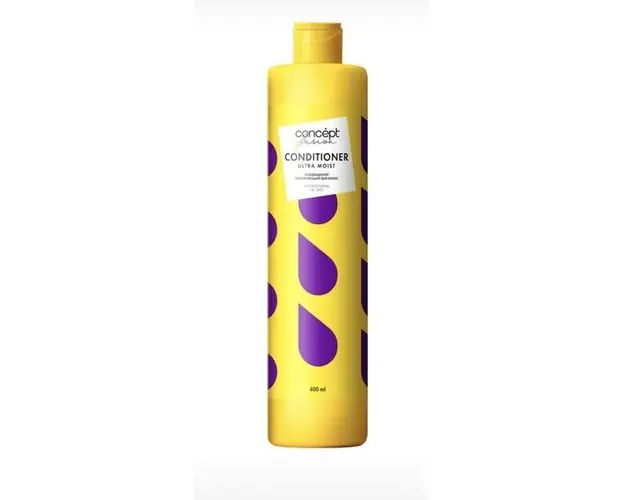 Balsam Profesional Concept Fusion - pentru parul USCA si DESHIDRATAT - Ultra Moist, 400 ml
