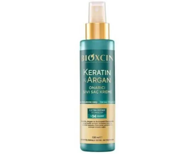 Balsam leave in cu Keratina &amp; Argan Bioxcin, 150ml
