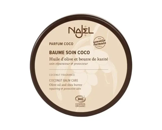 Balsam Reparator cu Unt de Shea si Cocos pentru Par si Corp - Najel Coconut Balm Care, 100 g