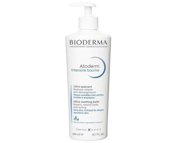 Balsam restructurant si calmant pentru piele atopica Atoderm Intensive, Bioderma, 500 ml