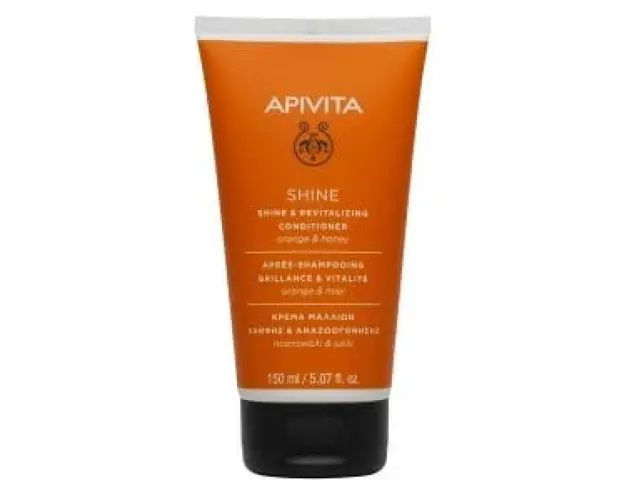 Balsam Shine pentru stralucire si revitalizare cu Miere, Apivita, 150 ml