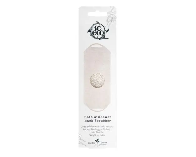 Banda Ecologica pentru Curatarea si Exfolierea Spatelui la Dus - So Eco Bath &amp; Shower Back Scrubber, 1 buc