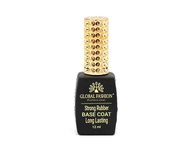 Base Coat pentru unghii, Strong Rubber Long Lasting, 12 ml , Fara culoare
