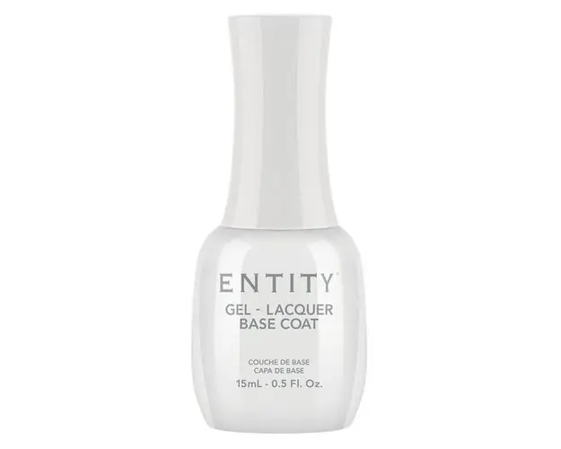 Baza de Unghii pentru Lac cu Efect de Gel - Entity Gel - Lacquer Base Coat, 15 ml