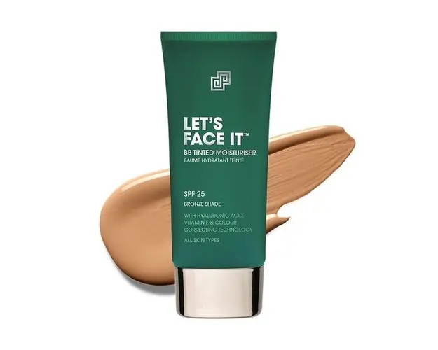 Crema BB Hidratanta pentru Barbati, SPF 25 - SHAKEUP Cosmetics Lets&rsquo;s Face It, nuanta Bronze, 50 ml