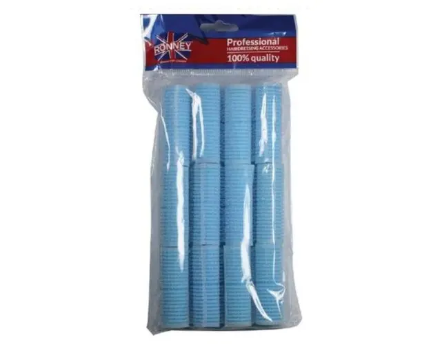 Bigudiuri cu arici si cu burete Ronney 20/63 mm, set de 12 buc, art Ra 00009