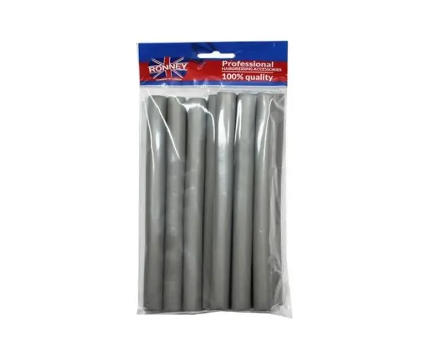 Bigudiuri flexibile pentru par, Ronney 18/210 mm, set 10 buc, art RA 00039