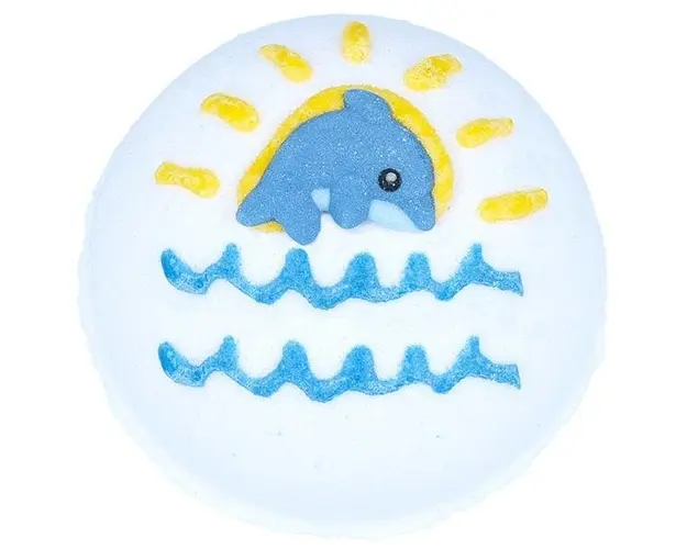 Bila baie efervescenta Dolphinately Bomb Cosmetics 160 g