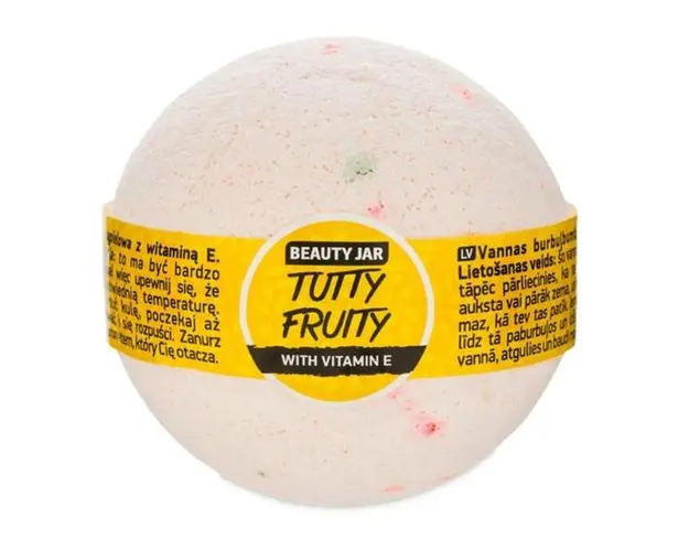 Bila de Baie cu Vitamina E si Parfum de Mandarina - Beauty Jar Tutty Fruity, 150 g