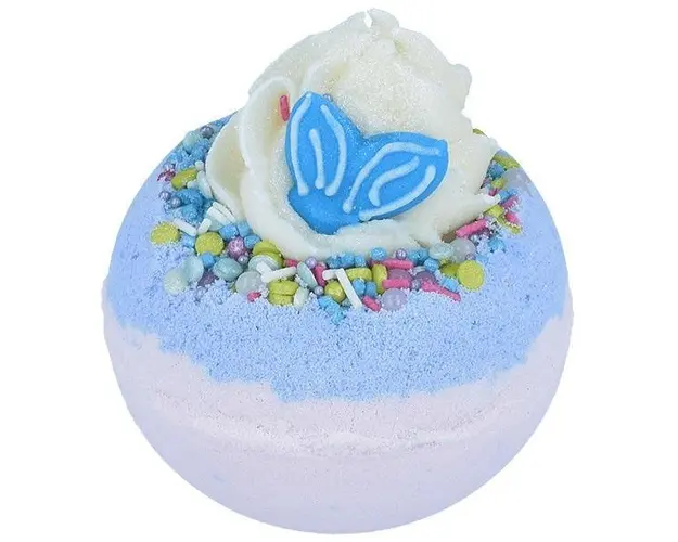 Bila efervescenta baie Mermazing Bomb Cosmetics 160 g