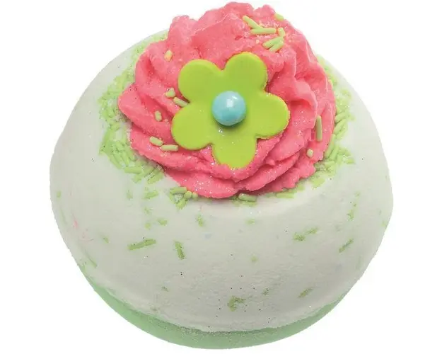 Bila efervescenta de baie Apple &amp; Raspbewrry Swirl, Bomb Cosmetics, 160 gr