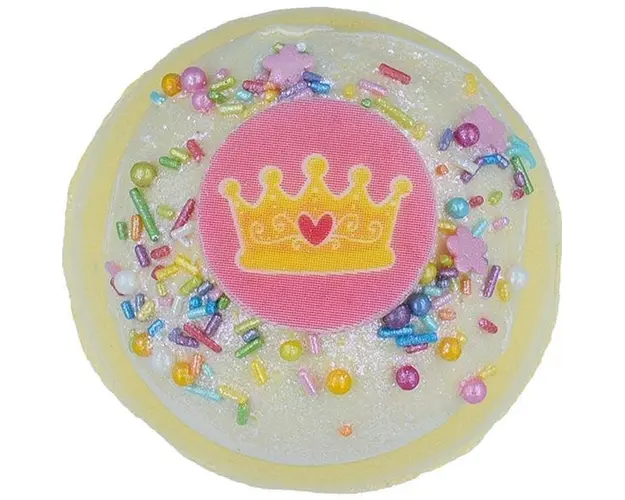 Bila efervescenta de baie, Crowning Glory, Bomb Cosmetics, 160 gr 